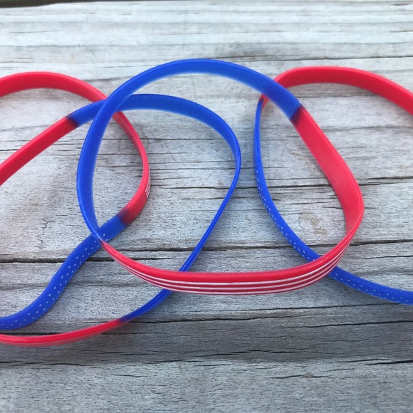 US Flag Bracelet Patriot Unisex Bracelet Silicon - Picture 1 of 6
